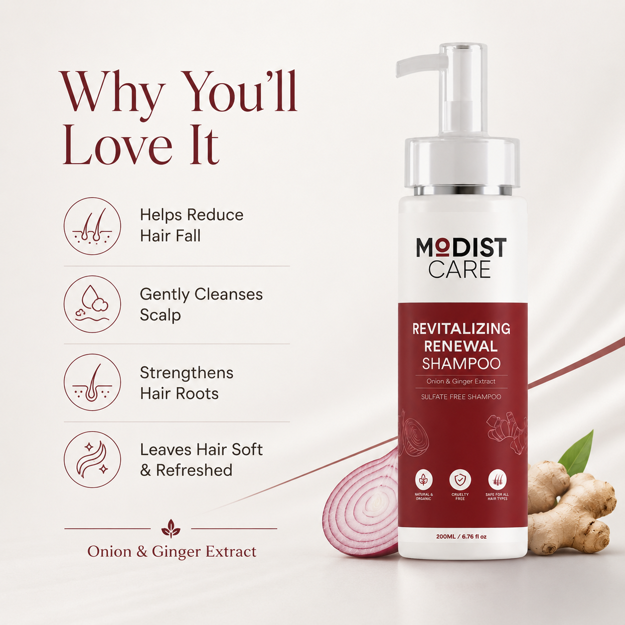 Sulphate Free Revitalizing Hair Shampoo