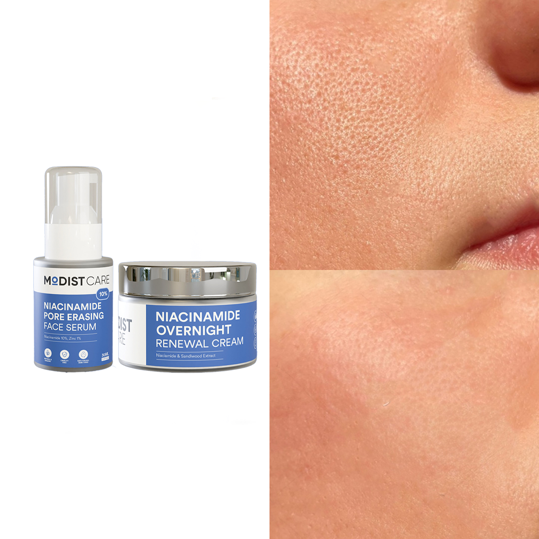 Night Care Bundle | Niacinamide Serum 30ml + Night Renewal Cream 50ml