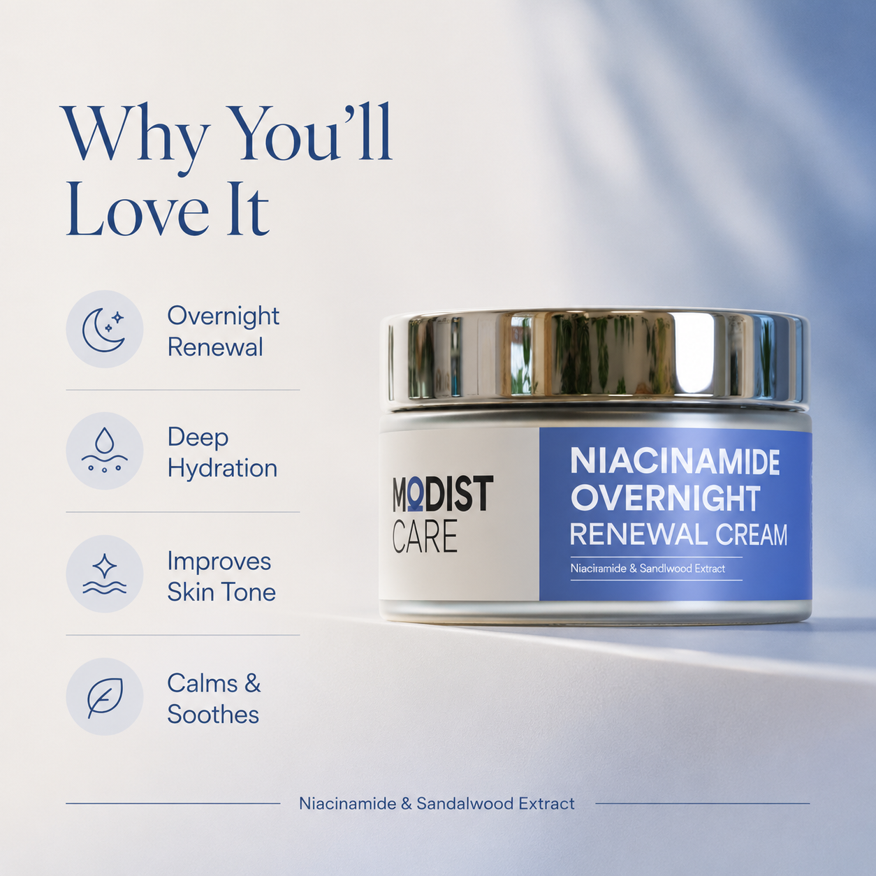 Niacinamide Overnight Renewal Cream